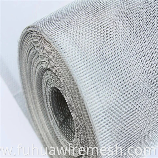 Heat Resistance Small Roll Aluminium Window Fly Screen Mesh for Canada Supermarket